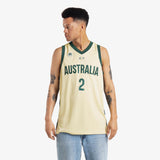 Matisse Thybulle Australian Boomers National Away Sand Jersey