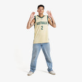 Matisse Thybulle Australian Boomers National Away Sand Jersey