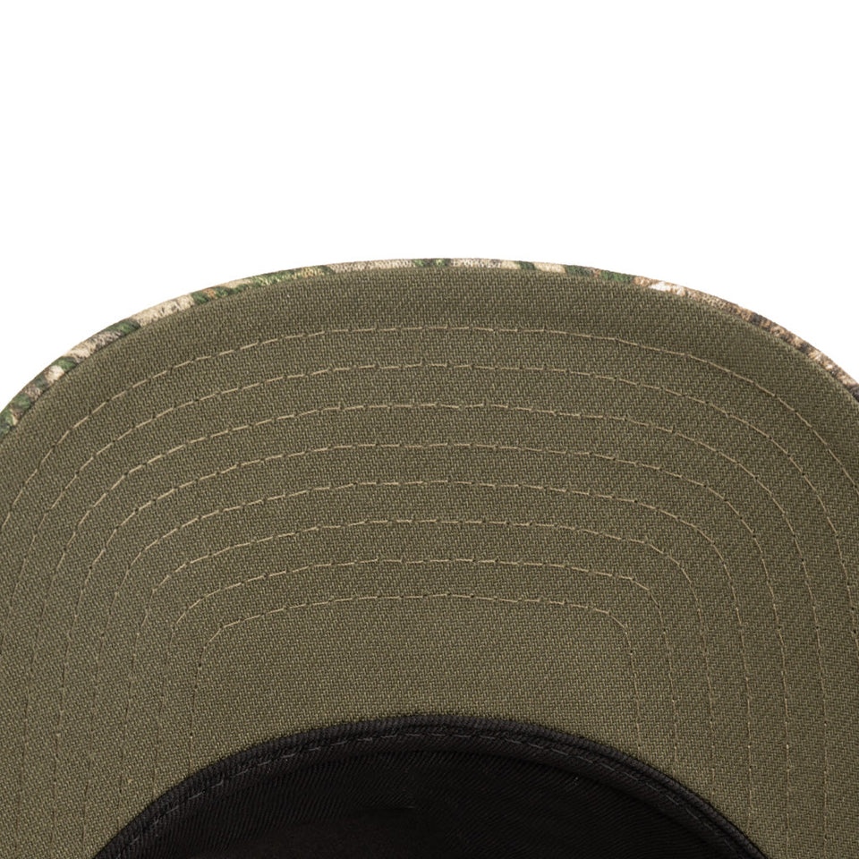 #ALLAZ New Era Real Tree 9FIFTY A-Frame Snapback Hat - Cream