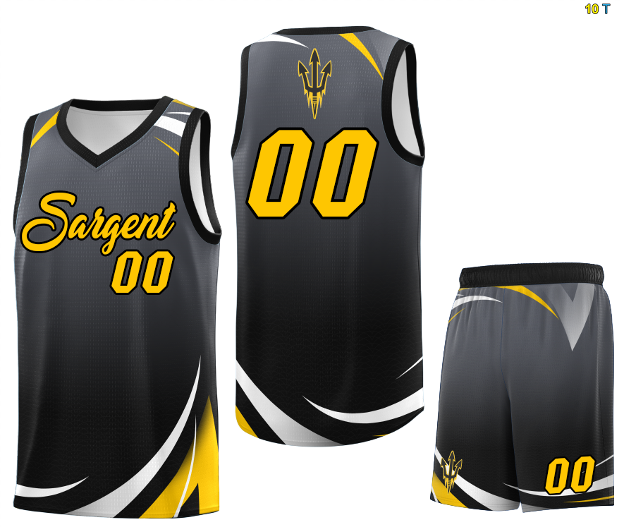 Sargent-Custom Sports Uniform Basketball Jersey
