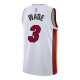 Dwyane Wade Nike Miami HEAT Association White Swingman Jersey