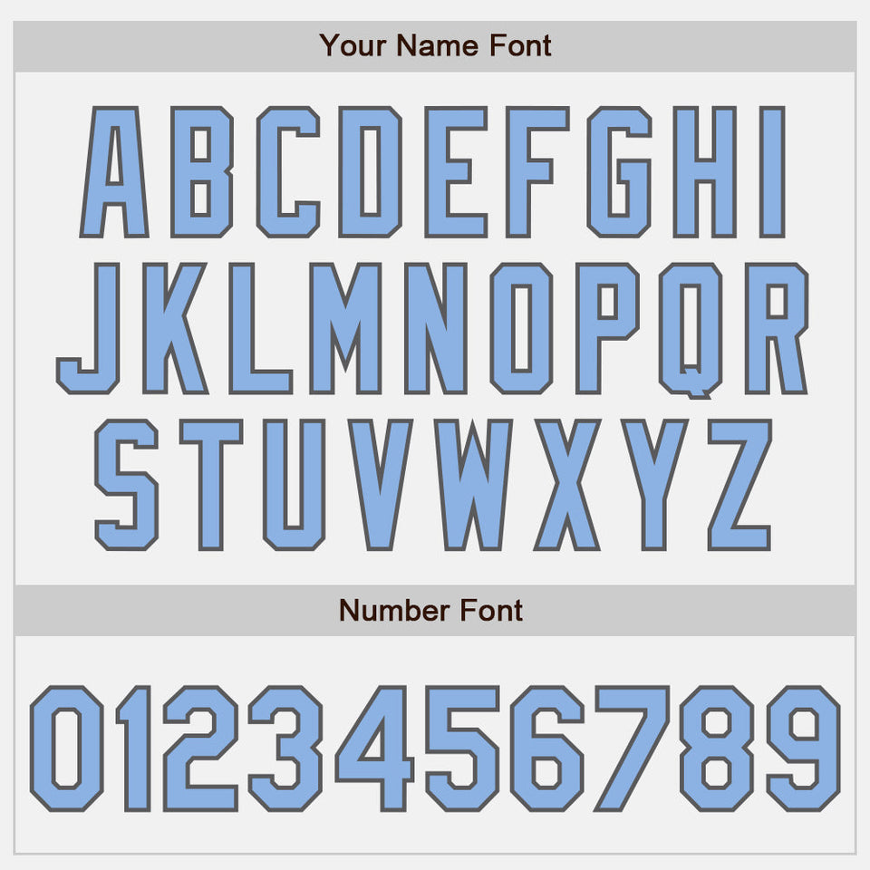 Custom Stitched White Light Blue-Steel Gray Baseball Pullover Sweatshirt Hoodie