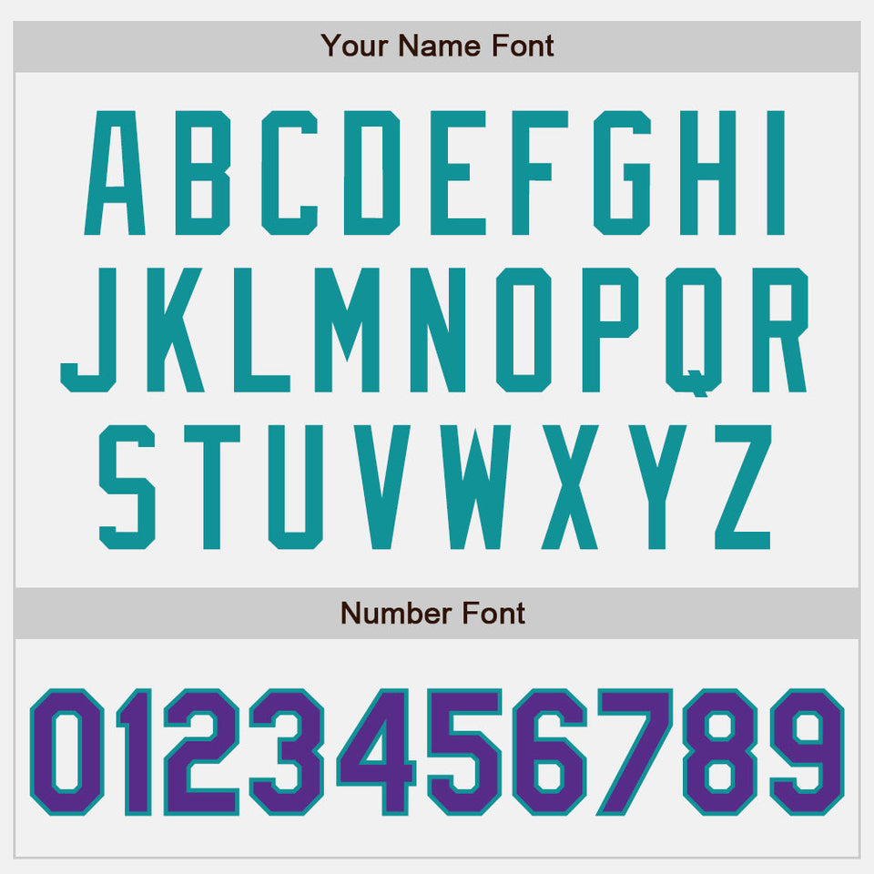 Custom Stitched White Purple-Teal Baseball Pullover Sweatshirt Hoodie