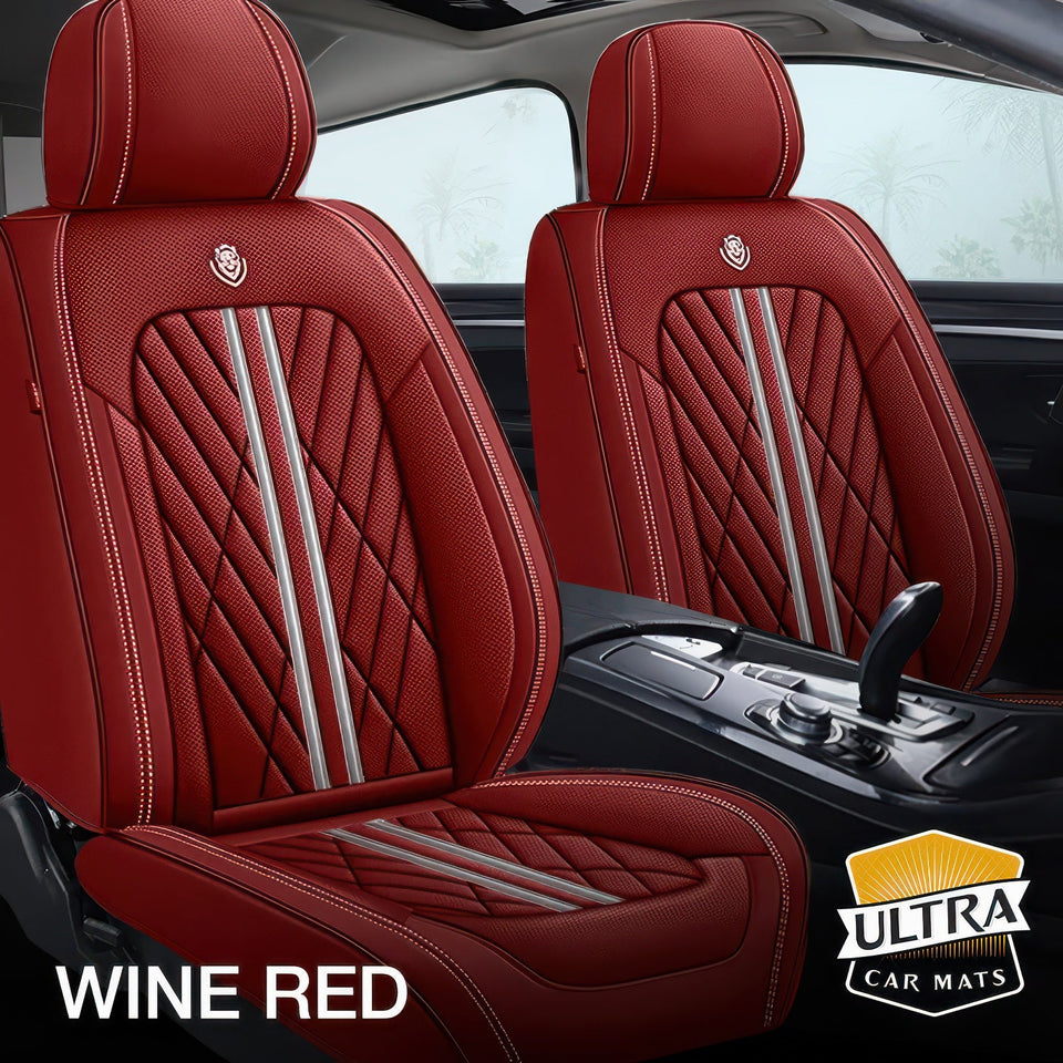 Wine Red Ultra Car Seat Covers