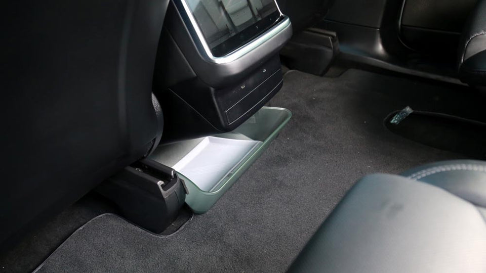 2022-2026 Tesla Model X Rear Center Console Storage Box