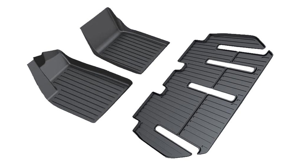 2025 Tesla Model X Floor Mats (7 Seater) Full Set