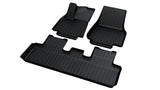 2020-2025 Tesla Model Y Floor Mats & Rear Trunk Mat (5 Seater)