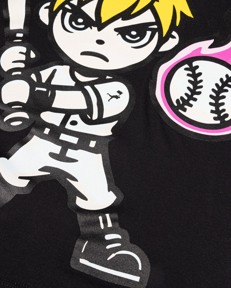 Yakyu Anime Energy Blast T-Shirt (Black) - Youth