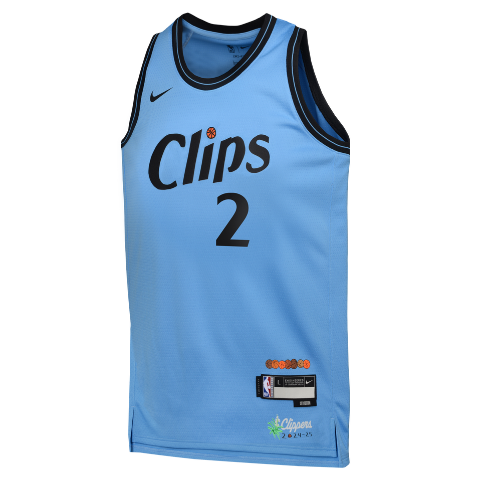 Kawhi Leonard Los Angeles Clippers 2025 City Edition Youth NBA Swingman Jersey