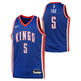 De'Aaron Fox Sacramento Kings 2025 City Edition Youth NBA Swingman Jersey