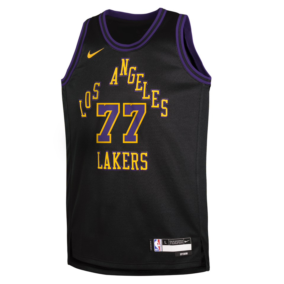 Luka Doncic Los Angeles Lakers 2026 City Edition Youth NBA Swingman Jersey