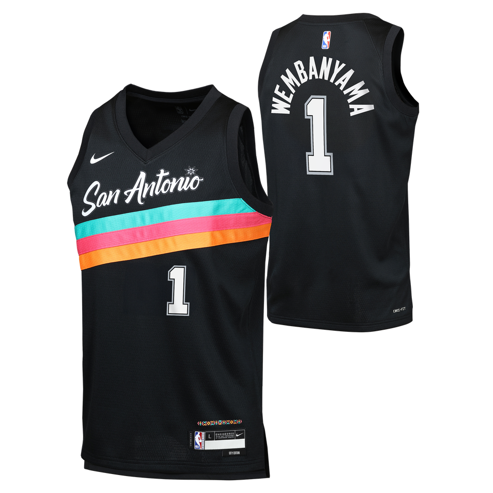 Victor Wembanyama San Antonio Spurs 2026 City Edition Youth NBA Swingman Jersey