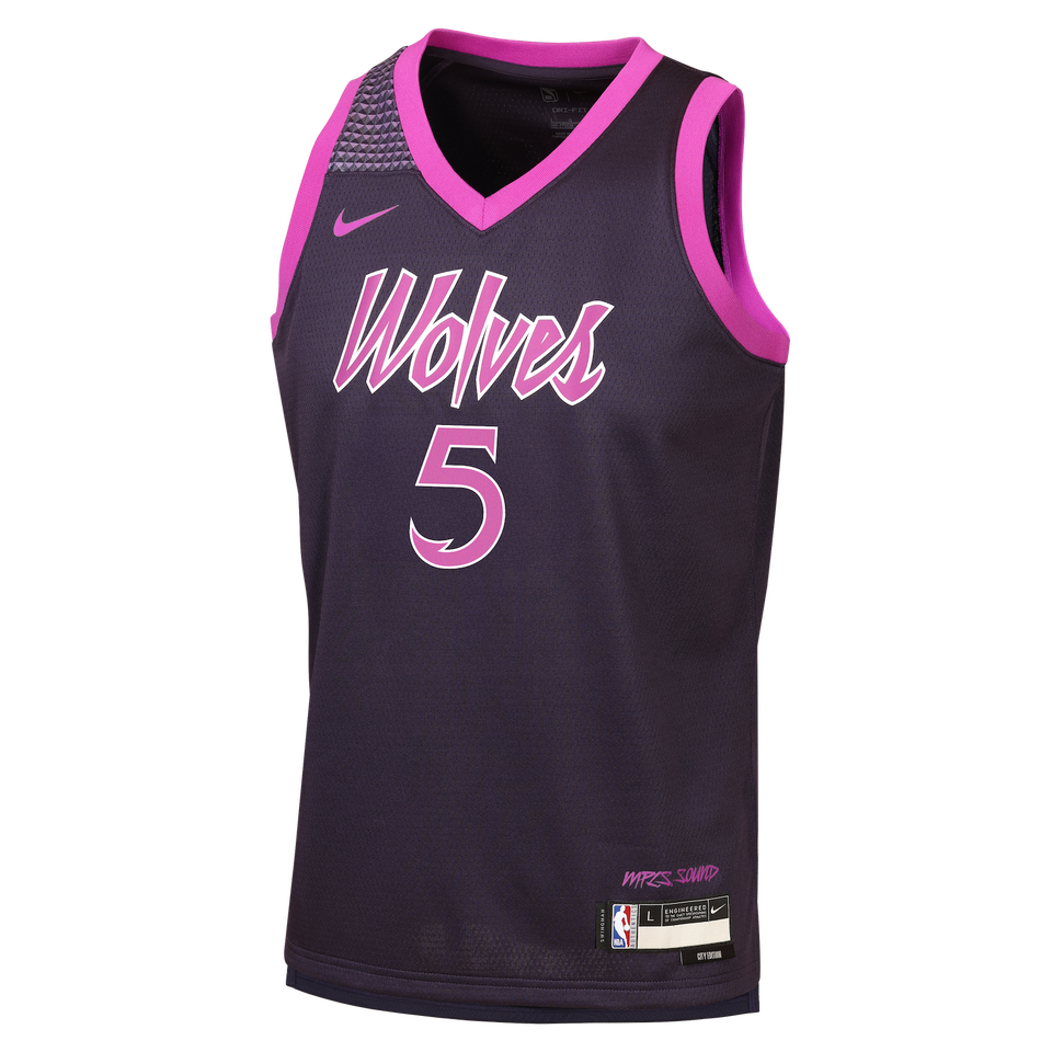 Anthony Edwards Minnesota Timberwolves 2026 City Edition Youth NBA Swingman Jersey