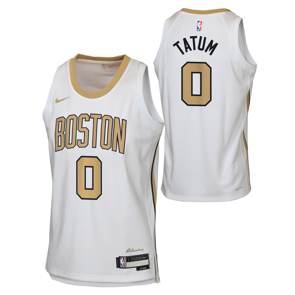 Jayson Tatum Boston Celtics 2026 City Edition Youth NBA Swingman Jersey
