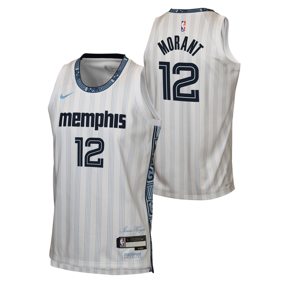 Ja Morant Memphis Grizzlies 2026 City Edition Youth NBA Swingman Jersey