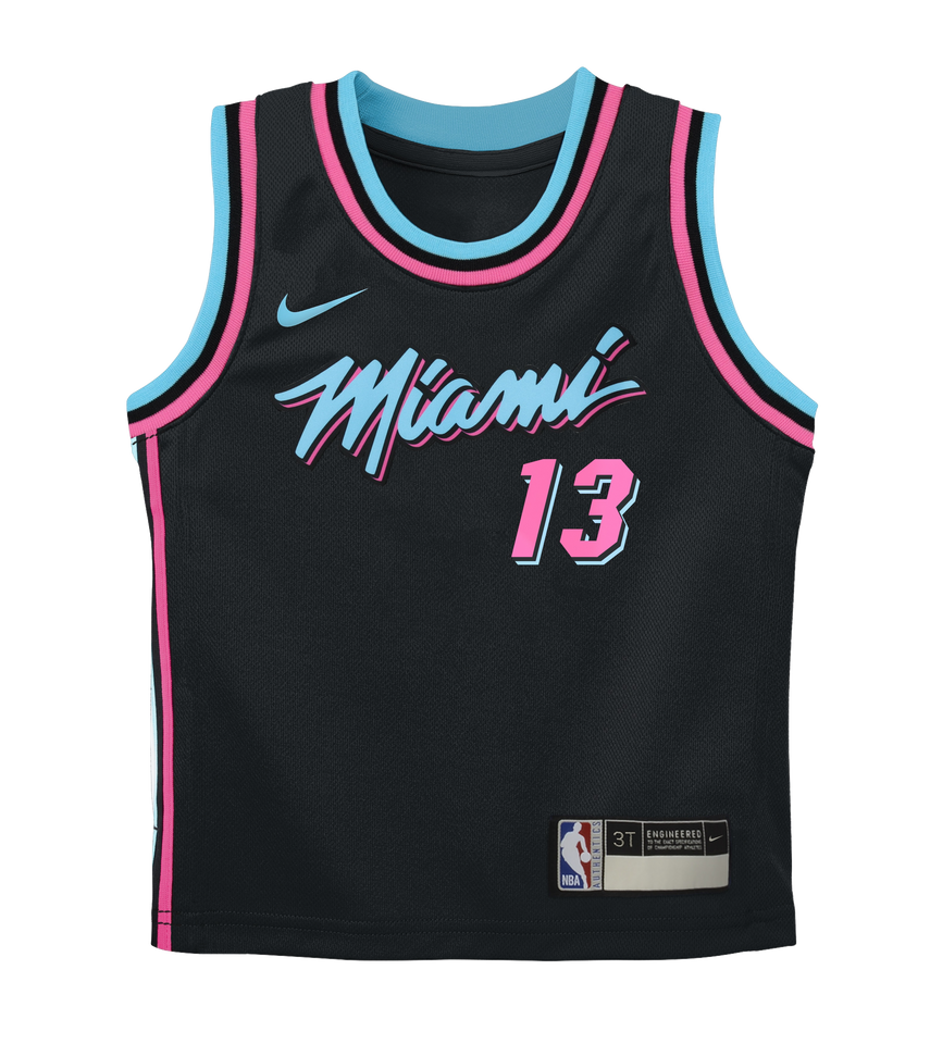 Bam Adebayo Nike Original Vice Nights Kids Replica Jersey