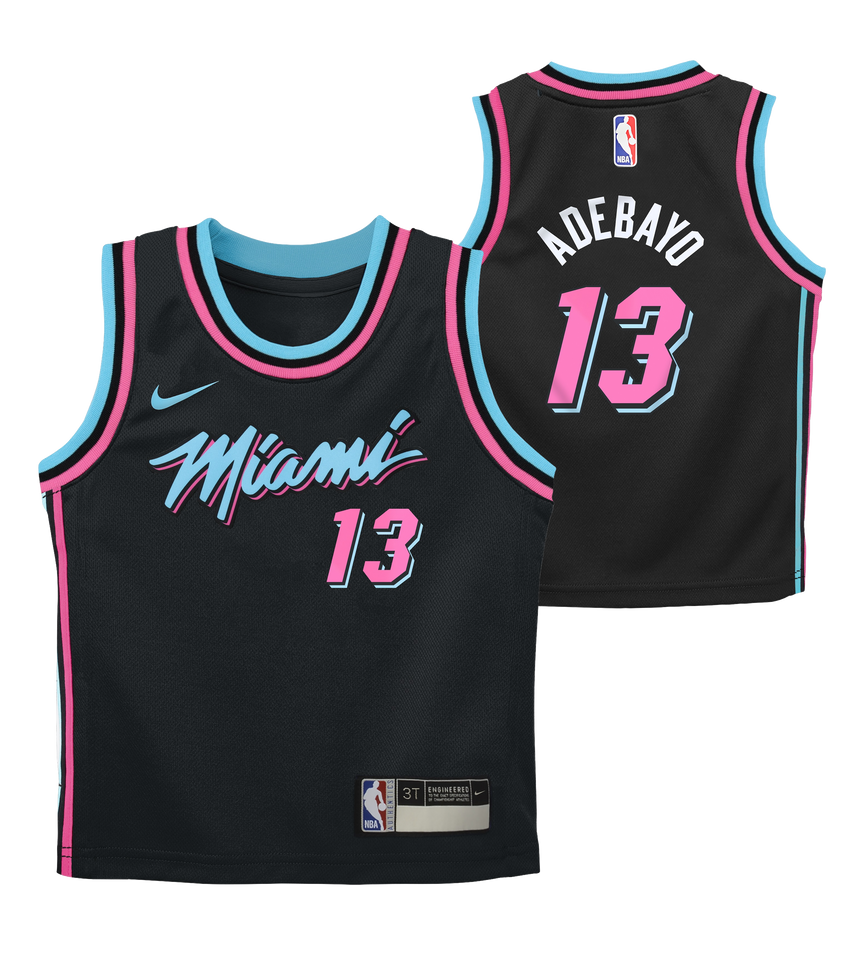 Bam Adebayo Nike Original Vice Nights Kids Replica Jersey