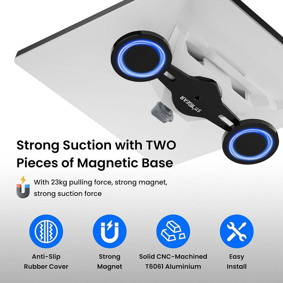 1/4'' Threaded Heavy-Duty Magnetic Bases for Starlink Mini