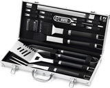 20Pcs Grill Tools Set.Stainless Steel BBQ Tools Set with Thermometer and Portable Case.Premium Grill Utensil Set-Ideal Grilling Gifts for Men&Women on Father'S Day. Christmas.Birthday