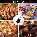 Grill Brush with Extra Strong Long Handle BBQ Cleaner Accessories - Safe Wire BBQ Brush. Triple Barbecue Scrubber Cleaning Brush for Gas/Charcoal Grilling Grates