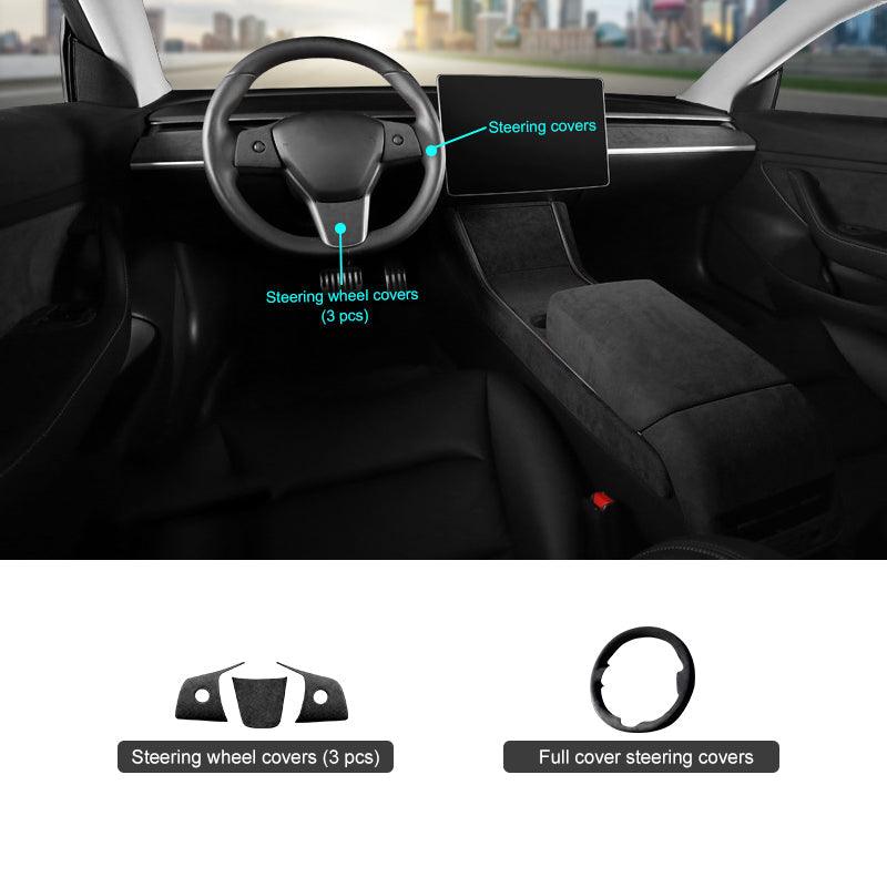 Model 3/Y Alcantara Accessories for Tesla