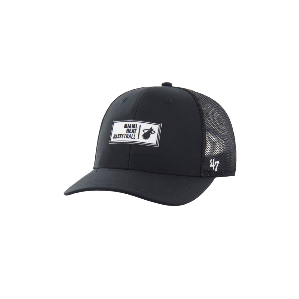 '47 Brand Miami HEAT Black Brrr° Strapback