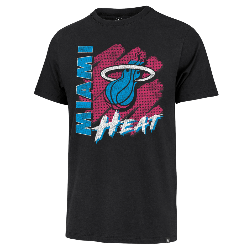 '47 Brand Miami HEAT Original Vice Front Row Tee