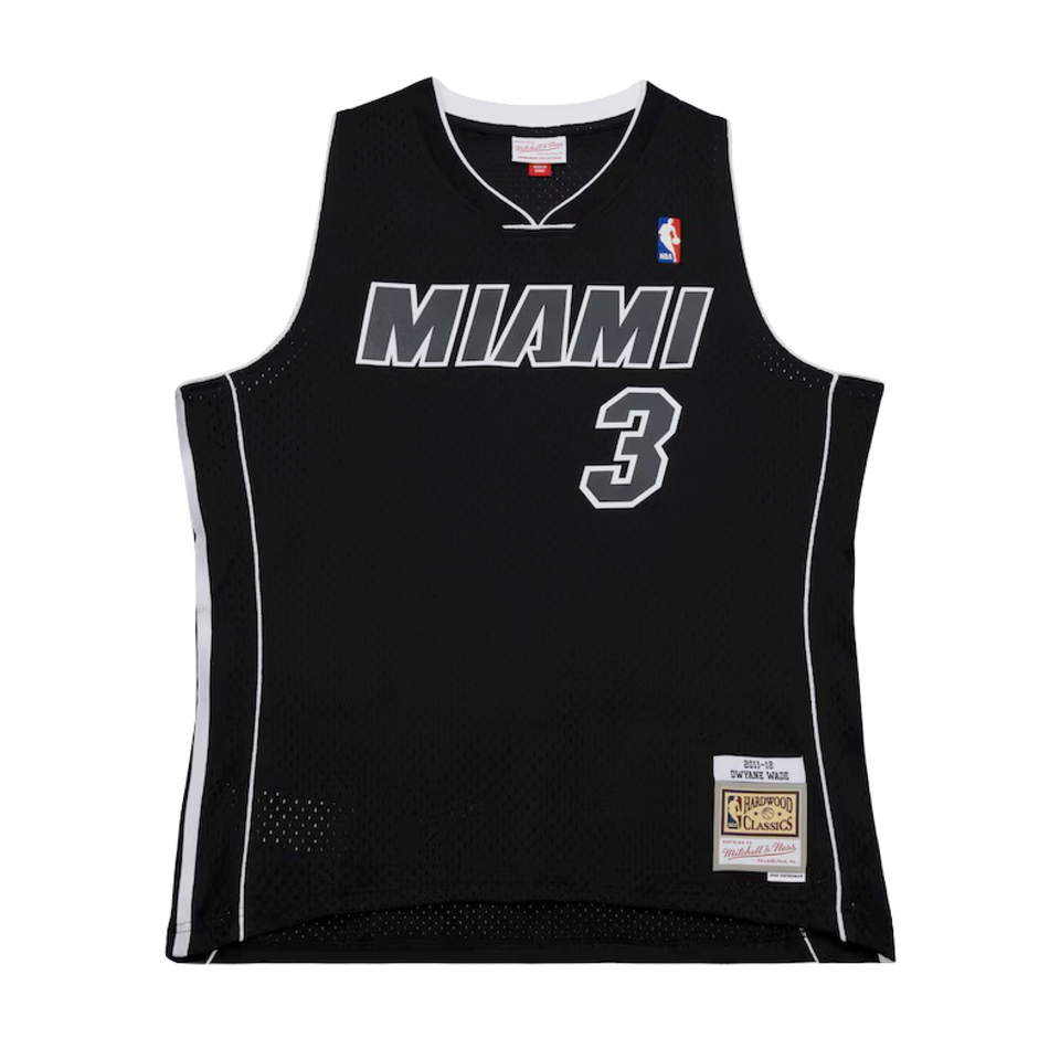 Dwyane Wade Mitchell & Ness Miami HEAT 2011-12 Alternate Jersey