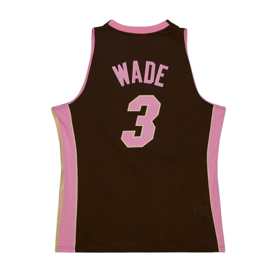 Dwyane Wade Mitchell & Ness Miami HEAT 2005-06 Brown Bacon Jersey