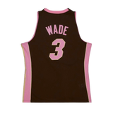 Dwyane Wade Mitchell & Ness Miami HEAT 2005-06 Brown Bacon Jersey