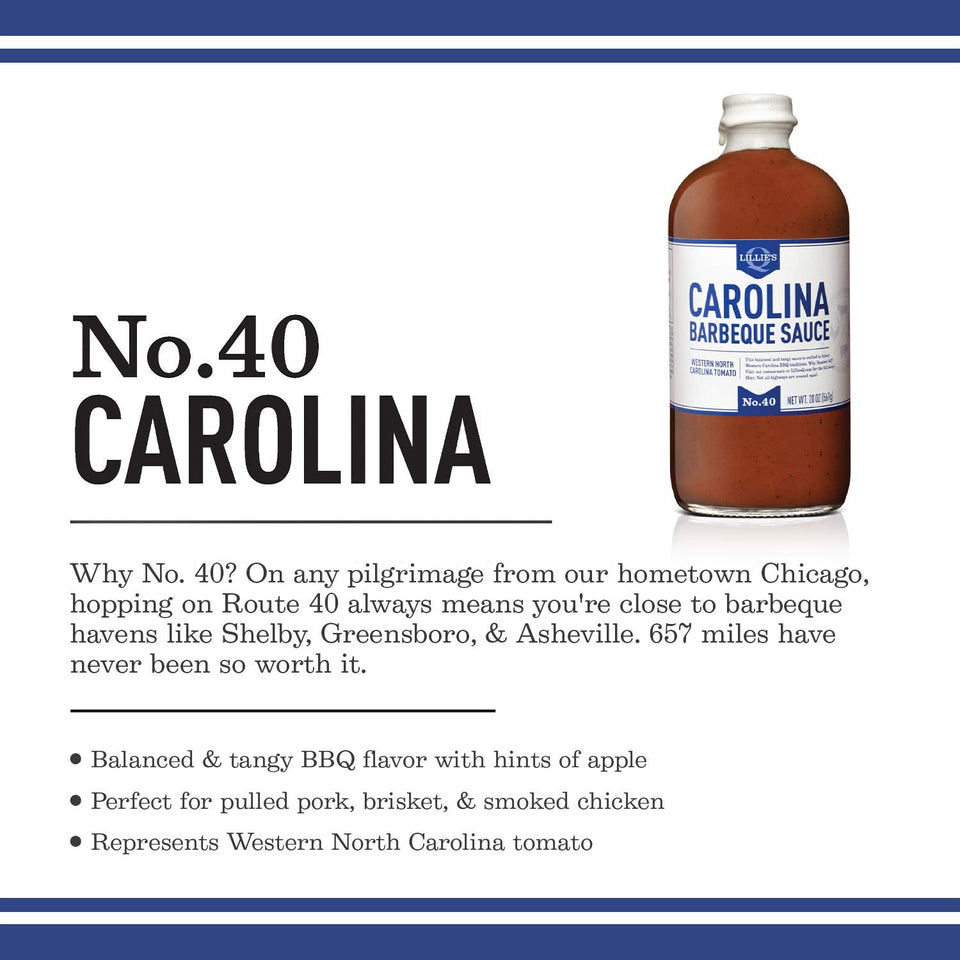 - Carolina Barbeque Sauce. Gourmet Carolina Sauce. Tangy BBQ Sauce with Tomato Vinegar. Premium Ingredients. Made with Gluten-Free Ingredients (20 Oz)