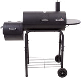 12201570-A1 American Gourmet Offset Smoker. Black.Standard