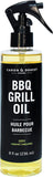 - BBQ Grill Cleaner Oil | 100% Plant-Based & Vegan | Best for Cleaning Barbeque Grills & Grates | Use with Wooden Scrapers. Brushes. Accessories & Tools | Great Gift for Dad! (8Oz)