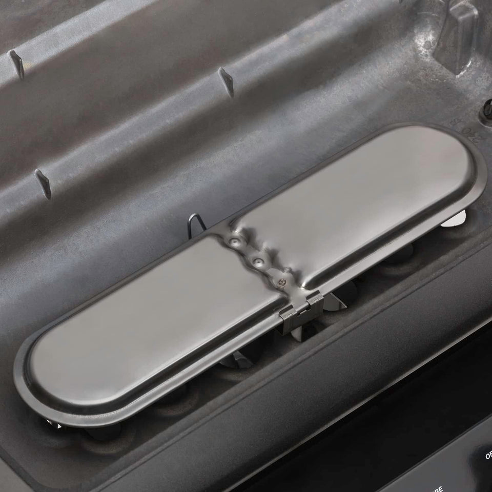 . 24025BMT. Cast 2-Burner. Liquid Propane Gas Grill. Black