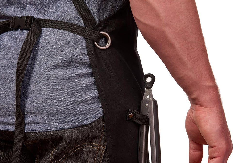 - Professional Grade Chef Apron for Kitchen. BBQ & Grill