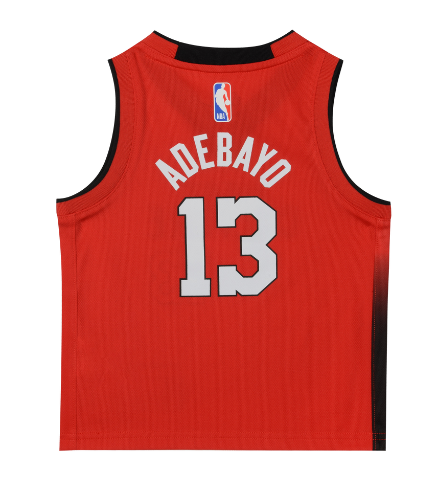 Bam Adebayo Nike HEAT Culture: Blood Red Kids Replica Jersey