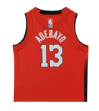Bam Adebayo Nike HEAT Culture: Blood Red Toddler Replica Jersey