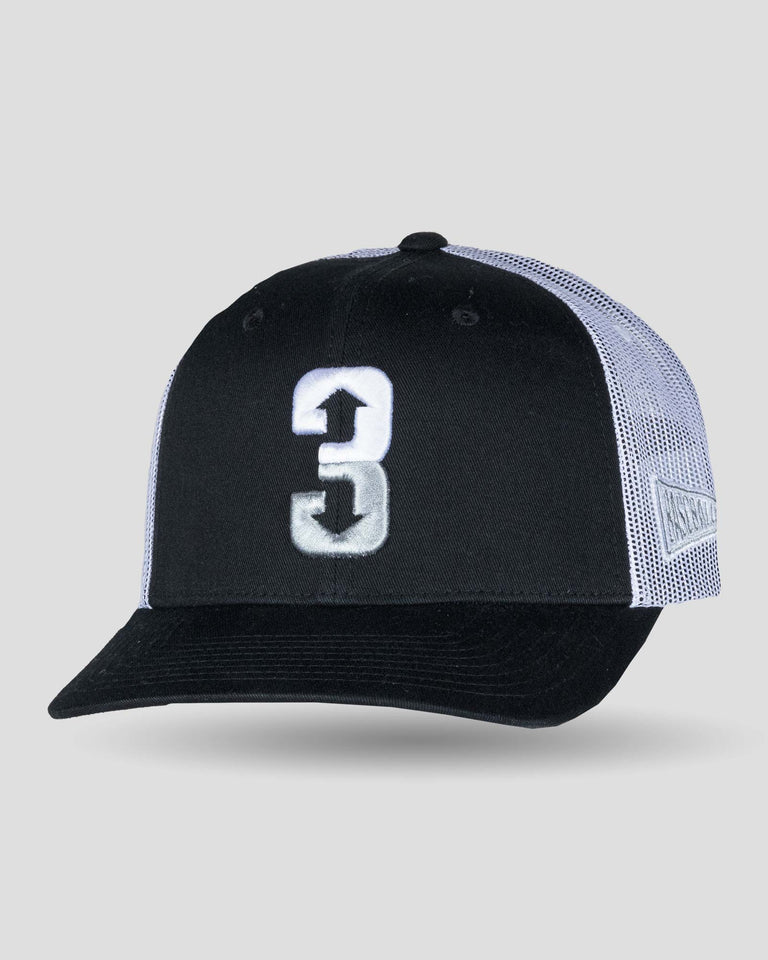 3 Up 3 Down Trucker Cap