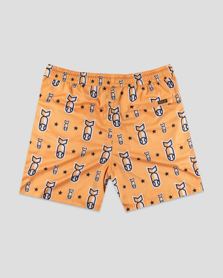 Stay Humble Drop Bombs Diamond Air Mesh Shorts