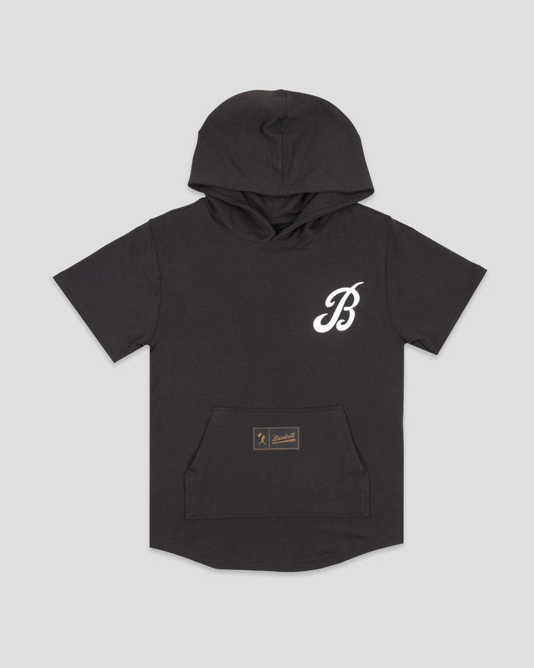 Bat Bros Short Sleeve Hoodie - Youth