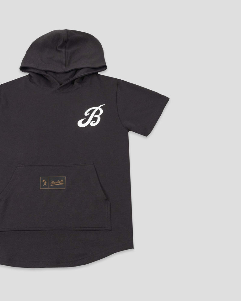Bat Bros Short Sleeve Hoodie - Youth