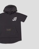 Bat Bros Short Sleeve Hoodie - Youth