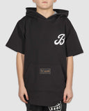 Bat Bros Short Sleeve Hoodie - Youth