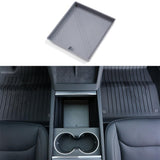 2024 Tesla Model 3 Highland Center Console Organizer Tray Designed For  Armrest Storage Box Cup pad Wireless charging pad Set