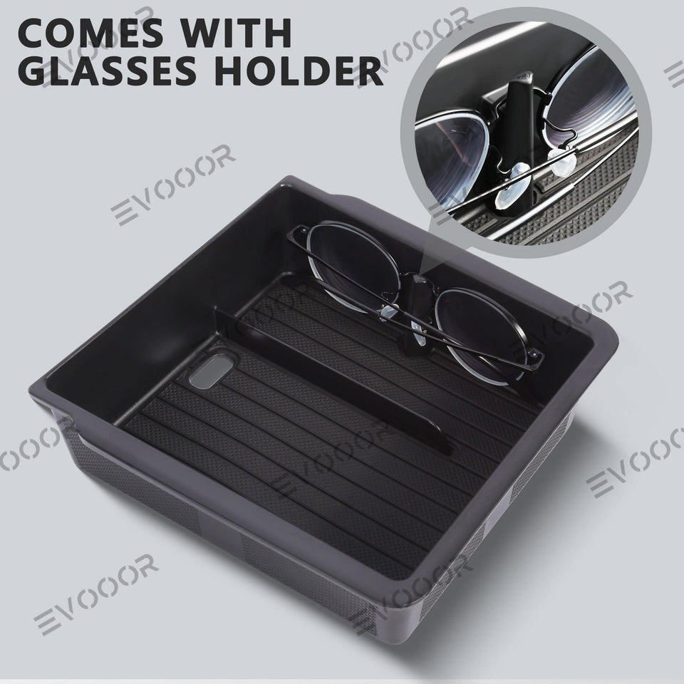 2024 Model 3 Highland Center Console & Armrest Storage Box for Tesla