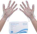 Disposable Food Gloves - Food Handling. Cooking. Kitchen Cleaning and Hygien 200 Count (Pack of 1)