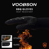 Grill Scraper Tool - Bristle Free Safe BBQ Cleaner with 1 Reusable Cleaning Gloves - Stainless Steel Heavy Duty Barbecue Brush Substitute Extended Handle & Bottle Opener Accessories