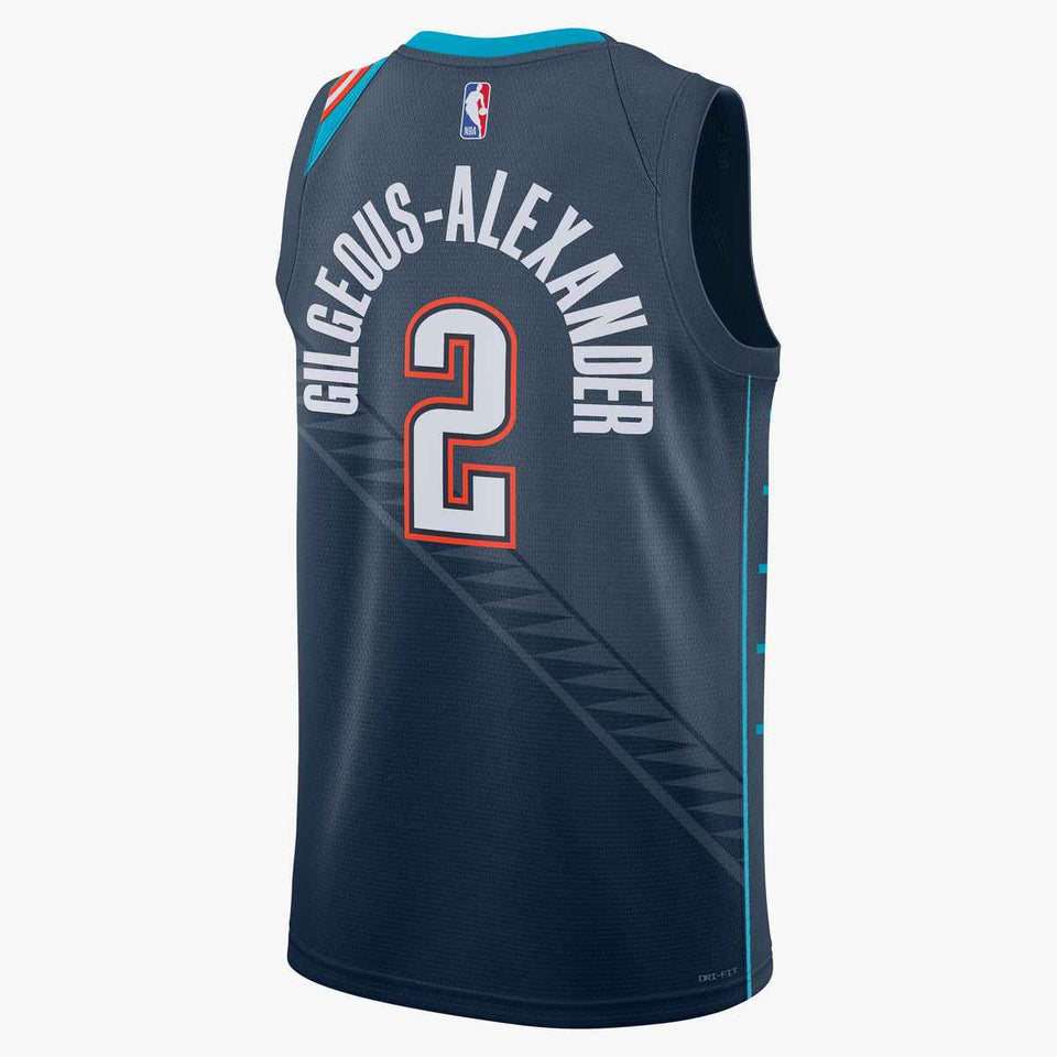 Shai Gilgeous-Alexander OKC Thunder 2026 City Edition NBA Swingman Jersey