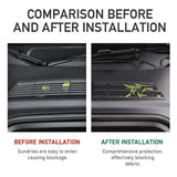 2024 Model 3 Highland Front Standby Storage Box Cover Air Conditioner Air Inlet Protective Mesh Grill Panel for Tesla