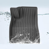 2024 Model 3 Highland Floor Mats All Weather Double Layer Flocking Tpe For Tesla